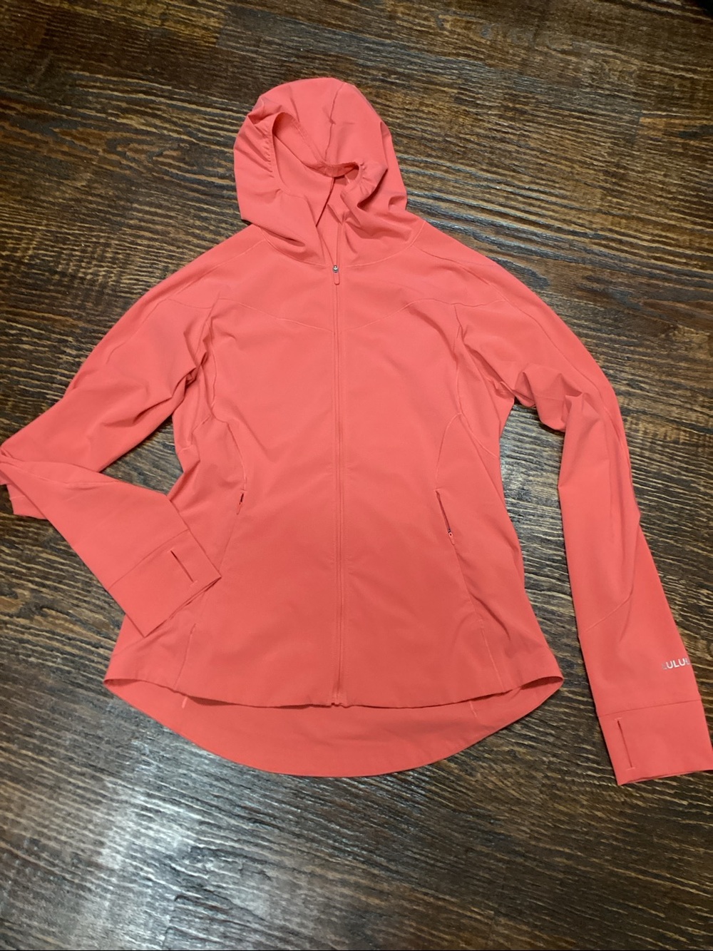 Lululemon Mist Over Windbreaker
Warm Coral Women's Pink Hooded Jacket 1